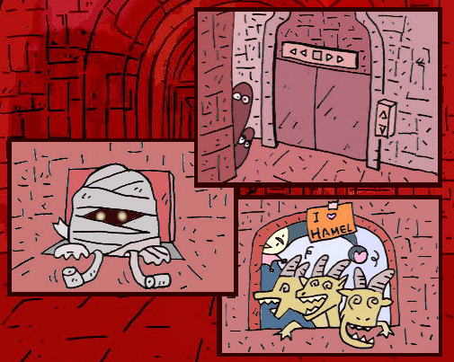 �G���x�[�^�[�ƕ�ѐl�ԂƎO��̃��M�i�O��̃��M�͂������n�[�����̑�Q�T���u���܂��y�[�W�v���䗗���ꂽ��