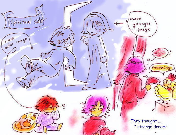 �X�s���`���A���ȑ��ŁA���у[���͂�����ƔN��̏��N�̎p�������B���]�͏��N�Ƃ������q�ǂ��̎p�������B