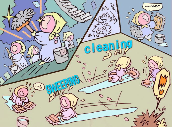 CLEANING !
