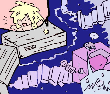 Chibi Goury told rock monster